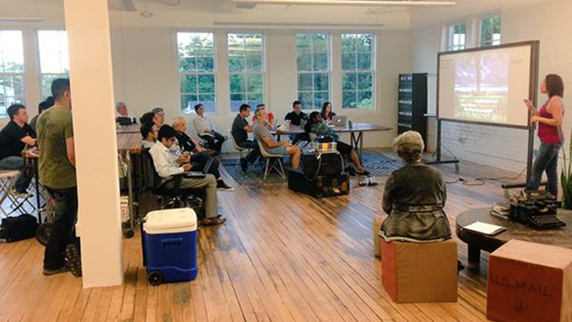Sugar Rae Hoffman speaks at SearchHOU